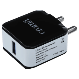 Croma 2.1 Amp 1 Port USB Wall Charging Adapter (CRCA2300, White) Croma 2.1 Amp 1 Port USB Wall Charging Adapter (CRCA2300, White)_5