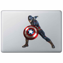 Macmerise Captain Stance Decal for 11 Inches Apple MacBook (MCD13RMM0134, Multicolor) Macmerise Captain Stance Decal for 11 Inches Apple MacBook (MCD13RMM0134, Multicolor)_1