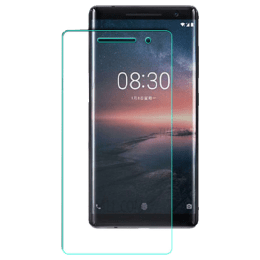 RedFinch Tempered Glass Screen Protector for Nokia 8 Sirocco (Transparent) RedFinch Tempered Glass Screen Protector for Nokia 8 Sirocco (Transparent)_1