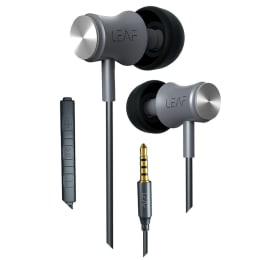 Leaf Bolt In-Ear Wired Earphones with Mic (Grey) Leaf Bolt In-Ear Wired Earphones with Mic (Grey)_1