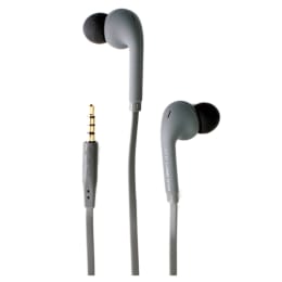 Boompods Bassline In-Ear Wired Earphones with Mic (Grey) Boompods Bassline In-Ear Wired Earphones with Mic (Grey)_1