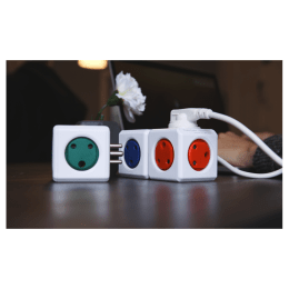 Allocacoc Powercube 10 Amp 5 Socket Power Adapter (6500GN/INORPC, Green) Allocacoc Powercube 10 Amp 5 Socket Power Adapter (6500GN/INORPC, Green)_2