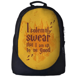 The Souled Store Harry Potter- Mischief Managed 30 Litres Laptop Backpack (Black) The Souled Store Harry Potter- Mischief Managed 30 Litres Laptop Backpack (Black)_1