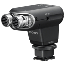 Sony Stereo Microphone For Camcorders (Reduce Wind Noise, ECM-XYST1M, Black) Sony Stereo Microphone For Camcorders (Reduce Wind Noise, ECM-XYST1M, Black)_1