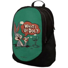 The Souled Store Looney Tunes- What's Up Doc 25 Litres Laptop Backpack (Green/Black) The Souled Store Looney Tunes- What's Up Doc 25 Litres Laptop Backpack (Green/Black)_2