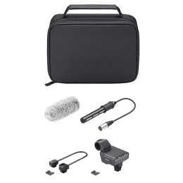 Sony XLR Audio Adapter Kit with Shotgun Microphone For DSLR, Mirrorless & Interchangeable Lens Cameras (Mechanical Noise Suppression, XLR-K3M SYU, Black) Sony XLR Audio Adapter Kit with Shotgun Microphone For DSLR, Mirrorless & Interchangeable Lens Cameras (Mechanical Noise Suppression, XLR-K3M SYU, Black)_1