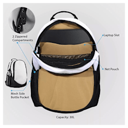 The Souled Store Harry Potter- Deathly Hallows 30 Litres Laptop Backpack (Black) The Souled Store Harry Potter- Deathly Hallows 30 Litres Laptop Backpack (Black)_4
