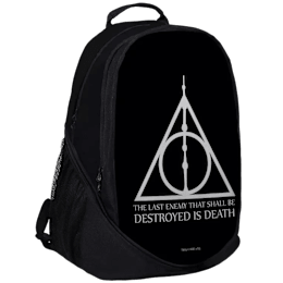 The Souled Store Harry Potter- Deathly Hallows 30 Litres Laptop Backpack (Black) The Souled Store Harry Potter- Deathly Hallows 30 Litres Laptop Backpack (Black)_2