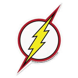 The Souled Store The Flash Logo Sticker (Multicolor) The Souled Store The Flash Logo Sticker (Multicolor)_1