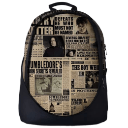 The Souled Store Harry Potter- The Daily Prophet 25 Litres Laptop Backpack (Beige) The Souled Store Harry Potter- The Daily Prophet 25 Litres Laptop Backpack (Beige)_1