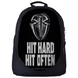 The Souled Store WWE- Roman Reigns "Hit Hard Hit Often" 30 Litres Laptop Backpack (Black) The Souled Store WWE- Roman Reigns "Hit Hard Hit Often" 30 Litres Laptop Backpack (Black)_1