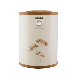 Usha Misty 25 Litres Vertical Storage Water Geyser (4687120259N, Ivory/Gold) Usha Misty 25 Litres Vertical Storage Water Geyser (4687120259N, Ivory/Gold)_1