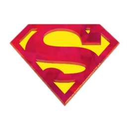 The Souled Store Superman Logo Sticker (Red/Yellow) The Souled Store Superman Logo Sticker (Red/Yellow)_1
