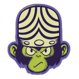 The Souled Store Powerpuff Girls Mojo Jojo Sticker (Multicolor) The Souled Store Powerpuff Girls Mojo Jojo Sticker (Multicolor)_1