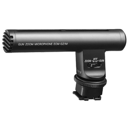 Sony Gun Zoom Microphone For Interchangeable Lens Cameras & Camcorders (Active Interface shoe, ECM-GZ1M//C SYH, Black) Sony Gun Zoom Microphone For Interchangeable Lens Cameras & Camcorders (Active Interface shoe, ECM-GZ1M//C SYH, Black)_1