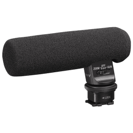 Sony Gun Zoom Microphone For Interchangeable Lens Cameras & Camcorders (Active Interface shoe, ECM-GZ1M//C SYH, Black) Sony Gun Zoom Microphone For Interchangeable Lens Cameras & Camcorders (Active Interface shoe, ECM-GZ1M//C SYH, Black)_6