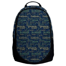 The Souled Store Harry Potter- Spells 30 Litres Laptop Backpack (Blue/Black) The Souled Store Harry Potter- Spells 30 Litres Laptop Backpack (Blue/Black)_1