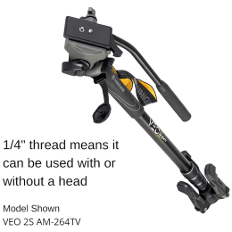 Vanguard Veo 2S Adjustable 155 cm Monopod for All Camera (Up to 5 Kg, Foldable Feet, AM-234TR, Anthracite) Vanguard Veo 2S Adjustable 155 cm Monopod for All Camera (Up to 5 Kg, Foldable Feet, AM-234TR, Anthracite)_5