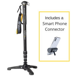 Vanguard Veo 2S Adjustable 155 cm Monopod for All Camera (Up to 5 Kg, Foldable Feet, AM-234TR, Anthracite) Vanguard Veo 2S Adjustable 155 cm Monopod for All Camera (Up to 5 Kg, Foldable Feet, AM-234TR, Anthracite)_2