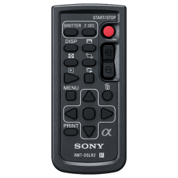 Sony Wireless Remote Commander For DSLR Cameras (Remote Shutter Release, RMT-DSLR2/1 CE, Black) Sony Wireless Remote Commander For DSLR Cameras (Remote Shutter Release, RMT-DSLR2/1 CE, Black)_1