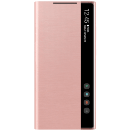 Samsung Silicone Smart Clear View Cover for Galaxy Note 20 (Anti-microbial Cover Protection, EF-ZN980CAEGIN, Mystic Bronze) Samsung Silicone Smart Clear View Cover for Galaxy Note 20 (Anti-microbial Cover Protection, EF-ZN980CAEGIN, Mystic Bronze)_1
