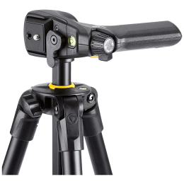 Vanguard Vesta Adjustable 156.21 cm Aluminum Grip Head Camera Tripod for All Cameras (Up to 3.5 Kg, Anti-slip Rubber Feet, 233AGH, Black) Vanguard Vesta Adjustable 156.21 cm Aluminum Grip Head Camera Tripod for All Cameras (Up to 3.5 Kg, Anti-slip Rubber Feet, 233AGH, Black)_5
