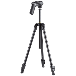 Vanguard Vesta Adjustable 156.21 cm Aluminum Grip Head Camera Tripod for All Cameras (Up to 3.5 Kg, Anti-slip Rubber Feet, 233AGH, Black) Vanguard Vesta Adjustable 156.21 cm Aluminum Grip Head Camera Tripod for All Cameras (Up to 3.5 Kg, Anti-slip Rubber Feet, 233AGH, Black)_1