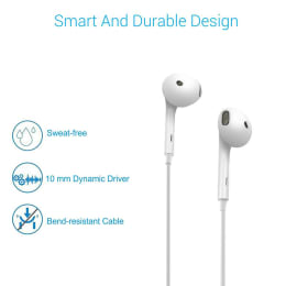 Portronics Conch Beta Earphone (POR 678, White) Portronics Conch Beta Earphone (POR 678, White)_2