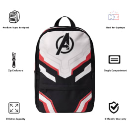 The Souled Store 15 Litres Avengers Endgame Backpack (CRFEB01, Multicolour) The Souled Store 15 Litres Avengers Endgame Backpack (CRFEB01, Multicolour)_6