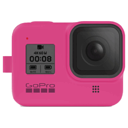 GoPro Sleeve Plus Lanyard for Hero 8 (AJSST-007, Electric Pink) GoPro Sleeve Plus Lanyard for Hero 8 (AJSST-007, Electric Pink)_1