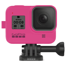 GoPro Sleeve Plus Lanyard for Hero 8 (AJSST-007, Electric Pink) GoPro Sleeve Plus Lanyard for Hero 8 (AJSST-007, Electric Pink)_4