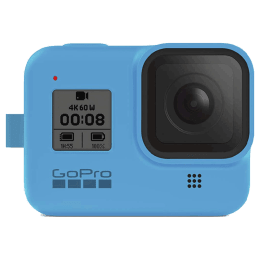 GoPro Sleeve Plus Lanyard for Hero 8 (AJSST-003, Bluebird) GoPro Sleeve Plus Lanyard for Hero 8 (AJSST-003, Bluebird)_1