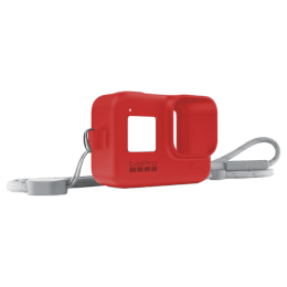 GoPro Sleeve Plus Lanyard for Hero 8 (AJSST-008, Firecracker Red) GoPro Sleeve Plus Lanyard for Hero 8 (AJSST-008, Firecracker Red)_5