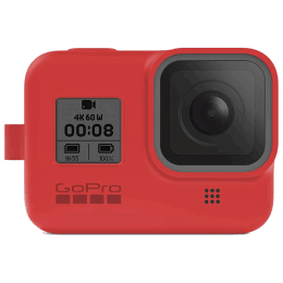 GoPro Sleeve Plus Lanyard for Hero 8 (AJSST-008, Firecracker Red) GoPro Sleeve Plus Lanyard for Hero 8 (AJSST-008, Firecracker Red)_4