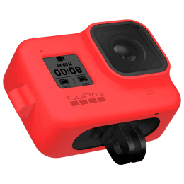GoPro Sleeve Plus Lanyard for Hero 8 (AJSST-008, Firecracker Red) GoPro Sleeve Plus Lanyard for Hero 8 (AJSST-008, Firecracker Red)_10