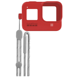 GoPro Sleeve Plus Lanyard for Hero 8 (AJSST-008, Firecracker Red) GoPro Sleeve Plus Lanyard for Hero 8 (AJSST-008, Firecracker Red)_6