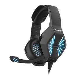 Cosmic Byte Over-Ear Wired Gaming Headset (Spider, Blue) Cosmic Byte Over-Ear Wired Gaming Headset (Spider, Blue)_1