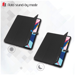 Neopack Delta Trifold PU Smart Flip Cover for 11 Inch iPad Pro (Auto Sleep/Wake, 50BK11PRO, Black) Neopack Delta Trifold PU Smart Flip Cover for 11 Inch iPad Pro (Auto Sleep/Wake, 50BK11PRO, Black)_6