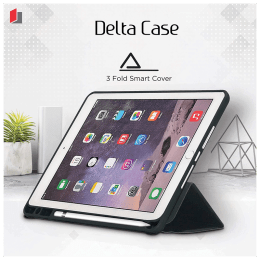 Neopack Delta Trifold PU Smart Flip Cover for 11 Inch iPad Pro (Auto Sleep/Wake, 50BK11PRO, Black) Neopack Delta Trifold PU Smart Flip Cover for 11 Inch iPad Pro (Auto Sleep/Wake, 50BK11PRO, Black)_3