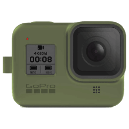 GoPro Sleeve Plus Lanyard for Hero 8 (AJSST-005, Turtle Green) GoPro Sleeve Plus Lanyard for Hero 8 (AJSST-005, Turtle Green)_1