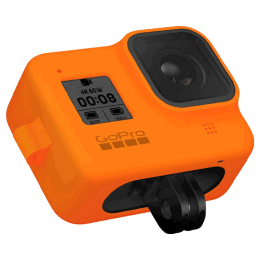 GoPro Sleeve Plus Lanyard for Hero 8 (AJSST-004, Hyper Orange) GoPro Sleeve Plus Lanyard for Hero 8 (AJSST-004, Hyper Orange)_10