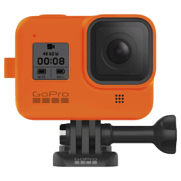 GoPro Sleeve Plus Lanyard for Hero 8 (AJSST-004, Hyper Orange) GoPro Sleeve Plus Lanyard for Hero 8 (AJSST-004, Hyper Orange)_4