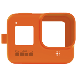 GoPro Sleeve Plus Lanyard for Hero 8 (AJSST-004, Hyper Orange) GoPro Sleeve Plus Lanyard for Hero 8 (AJSST-004, Hyper Orange)_6