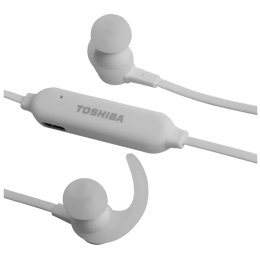 Toshiba Bluetooth Stereo Earphone (RZE-BT31E, White) Toshiba Bluetooth Stereo Earphone (RZE-BT31E, White)_1
