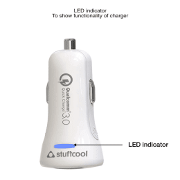 Stuffcool Atom Plus 30W Dual USB Car Charger Stuffcool Atom Plus 30W Dual USB Car Charger_7