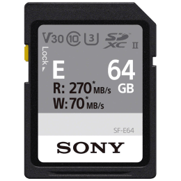 Sony 64 GB Memory Card (SF-E64, Black) Sony 64 GB Memory Card (SF-E64, Black)_1