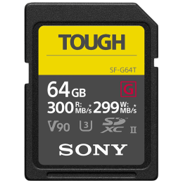 Sony 64 GB Memory Card (SF-G64T, Black) Sony 64 GB Memory Card (SF-G64T, Black)_1