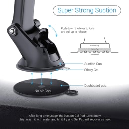SkyVik Truhold Windshield Magnetic Mobile Holder (Car, CM-WM01, Black) SkyVik Truhold Windshield Magnetic Mobile Holder (Car, CM-WM01, Black)_10