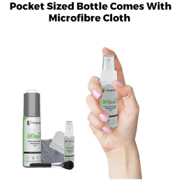 Ultraprolink iKlean Antibacterial Screen Cleaning and Sanitizer Kit (Anti-Drip, UM1027, White) Ultraprolink iKlean Antibacterial Screen Cleaning and Sanitizer Kit (Anti-Drip, UM1027, White)_3