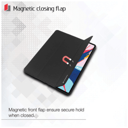 NeoPack Trifold Delta Flip Case For iPad 7th Gen 10.2 Inch (Magnetic Folding, 50BKA10, Black) NeoPack Trifold Delta Flip Case For iPad 7th Gen 10.2 Inch (Magnetic Folding, 50BKA10, Black)_2